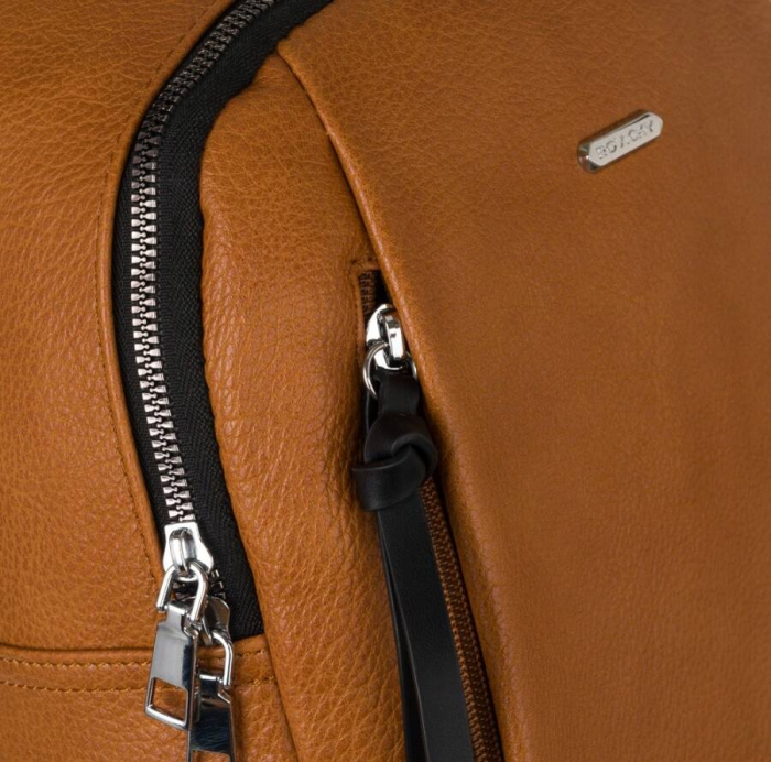 Rucsac urban de dama din piele ecologica - Rovicky PTR-R-PL-6727 CAMEL [5]