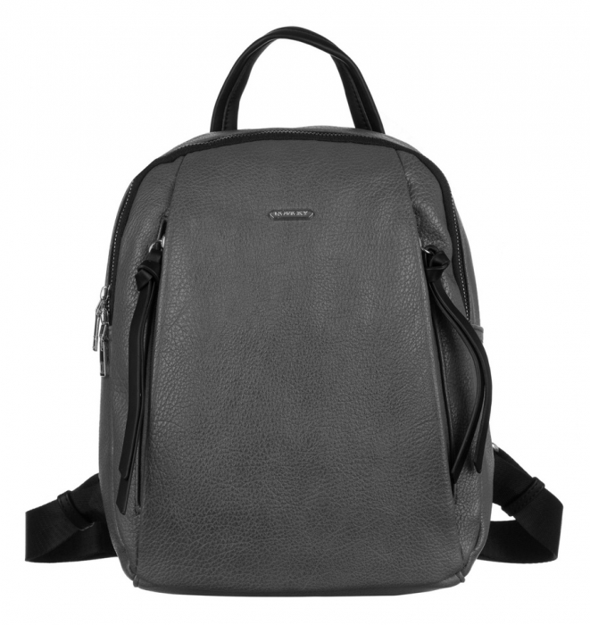 Rucsac urban de dama din piele ecologica - Rovicky PTR-R-PL-6727 D. GR [2]