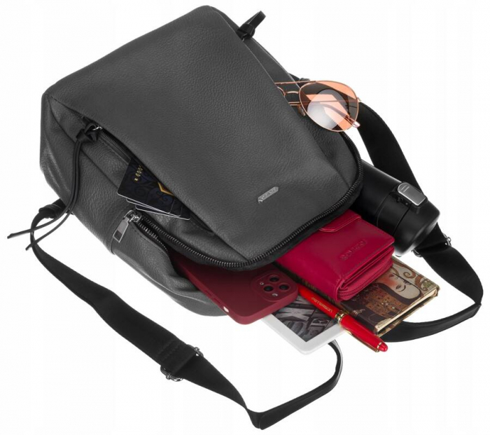 Rucsac urban de dama din piele ecologica - Rovicky PTR-R-PL-6727 D. GR [9]