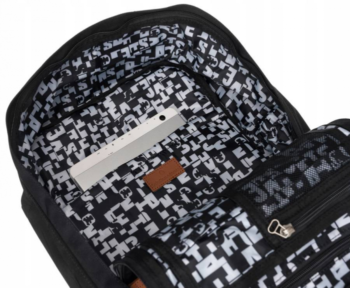 Rucsac de voiaj dama cu spatiu pentru laptop - LuluCastagnette PTR-NONO NOIR 1 [5]