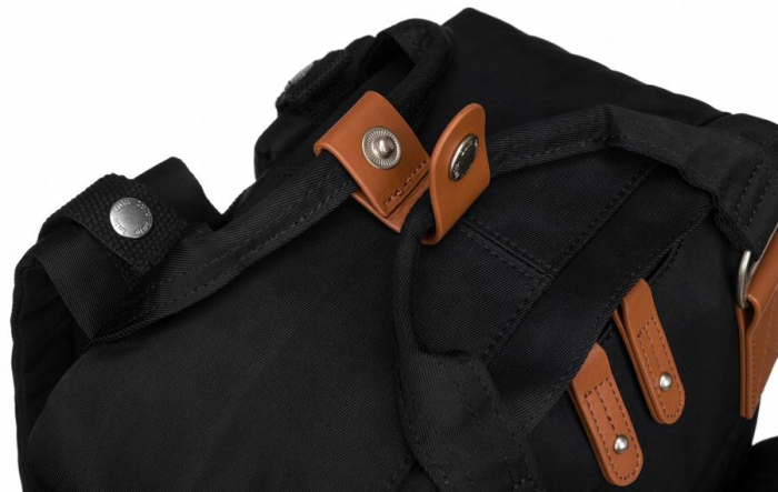 Rucsac de voiaj dama cu spatiu pentru laptop - LuluCastagnette PTR-NONO NOIR 1 [4]