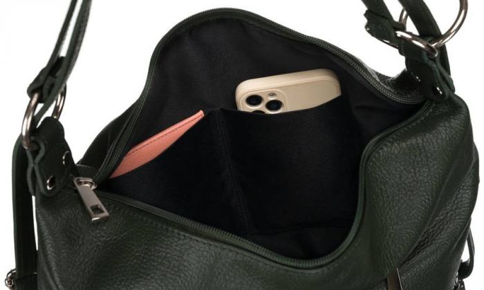 Geanta shopper de dama spatioasa din piele naturala - Rovicky PTR-TWR-160 ZIE [6]