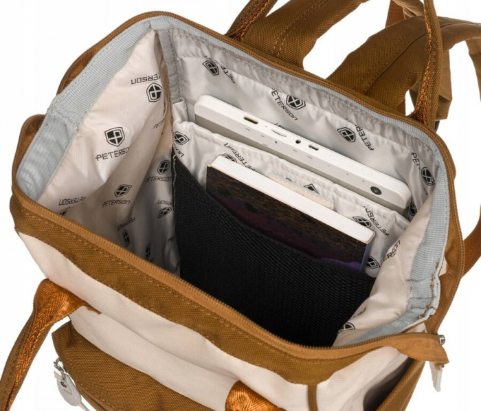 Rucsac urban de dama - Peterson PTR-PTN 2022-6-1386 BRO [5]