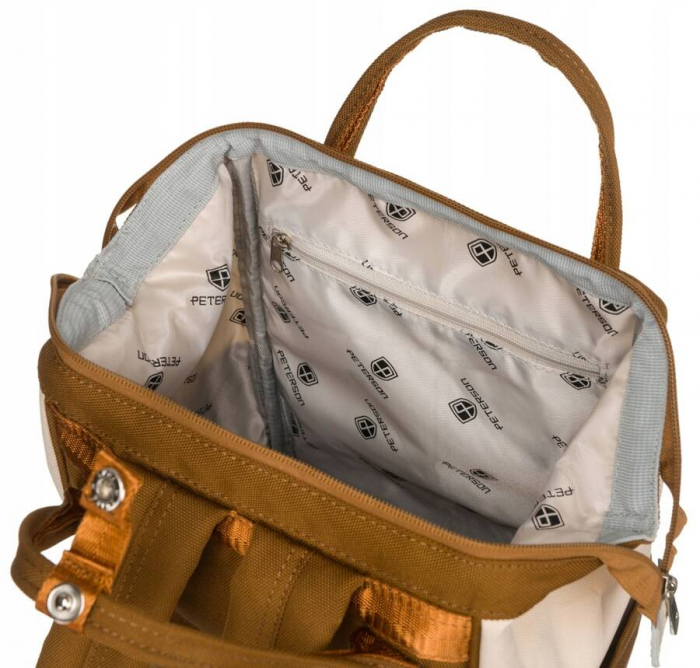 Rucsac urban de dama - Peterson PTR-PTN 2022-6-1386 BRO [6]