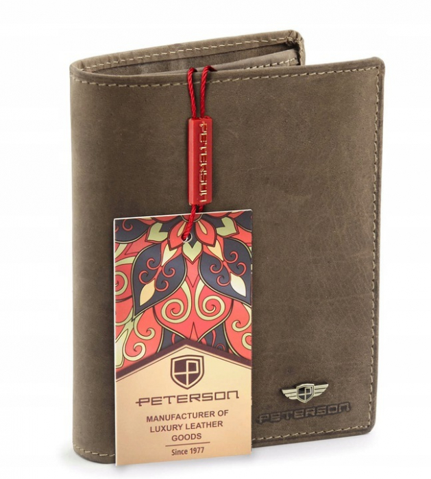 Portofel barbati din piele naturala Peterson PTR-PTN 339 2-1-4 HUNTER [1]