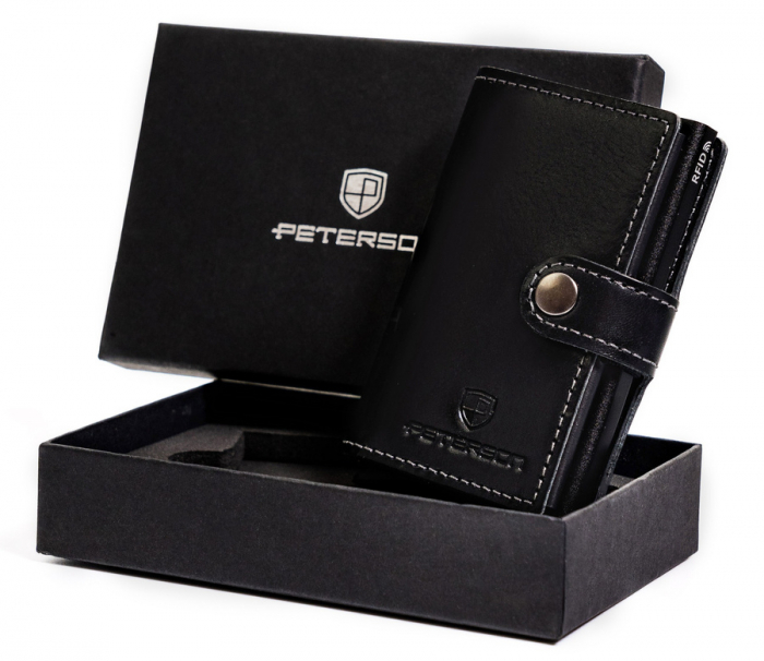 Portcard din piele naturala Peterson PTR-PTN 171714101 [1]