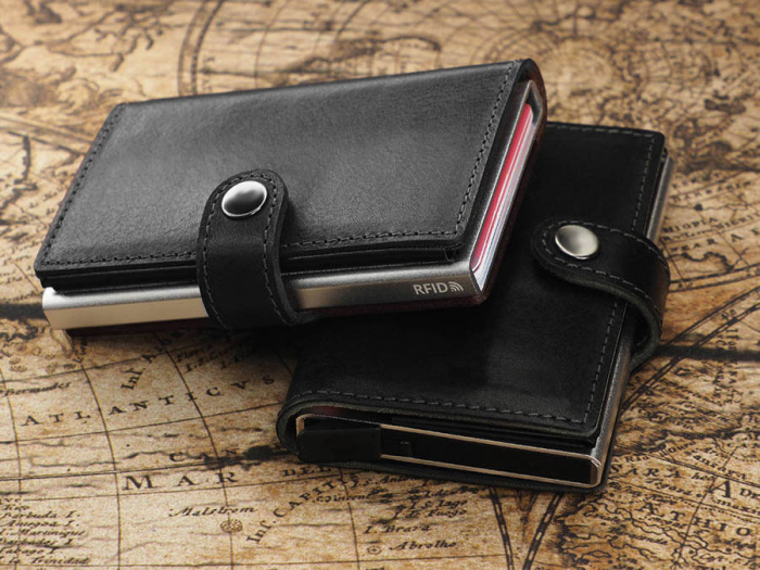 Portcard din piele naturala Peterson PTR-PTN 171714101 [7]