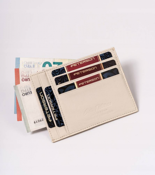 Portcard din piele naturala Peterson PTR-PTN CAW22722 [2]