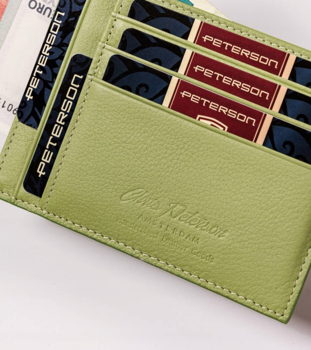 Portcard din piele naturala Peterson PTR-PTN CAW22722 1439 [2]