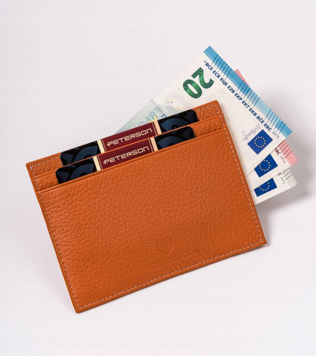 Portcard din piele naturala Peterson PTR-PTN CAW22722 [7]