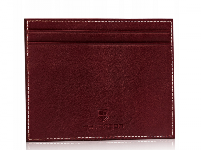 Portcard din piele naturala Peterson PTR-PTN CAW22722 [1]