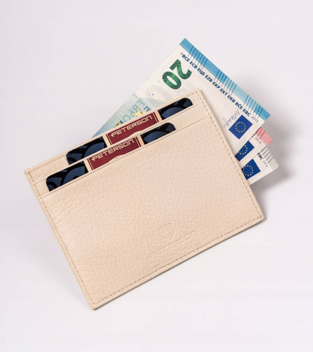 Portcard din piele naturala Peterson PTR-PTN CAW22722 [6]