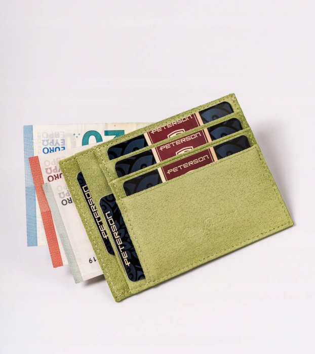 Portcard din piele naturala Peterson PTR-PTN CAW22722 [1]