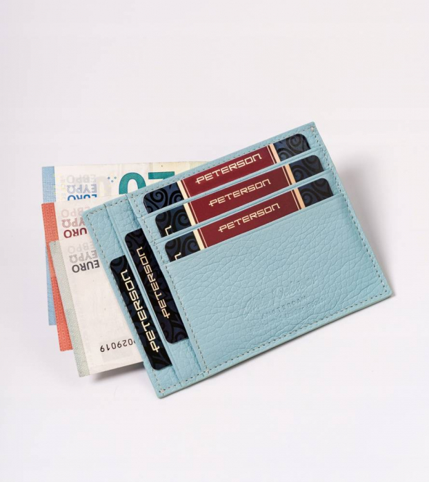 Portcard din piele naturala Peterson PTR-PTN CAW22722 [2]