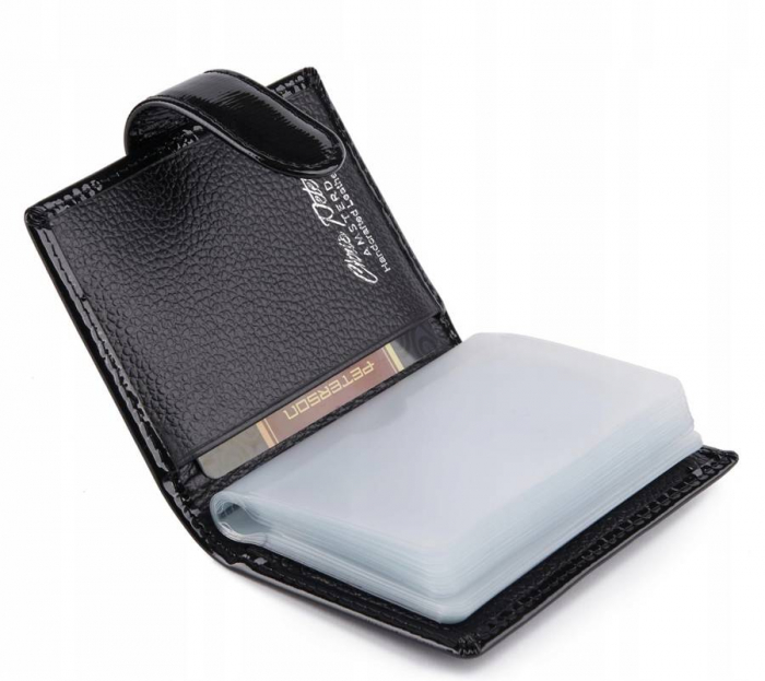 Portcard pentru femei din piele naturala Peterson PTR-PTN BC-103 [3]