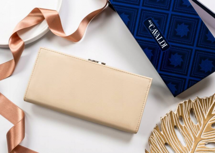 Portofel dama Cavaldi PTR-GD24-FO-DNM-7977 BEI [4]