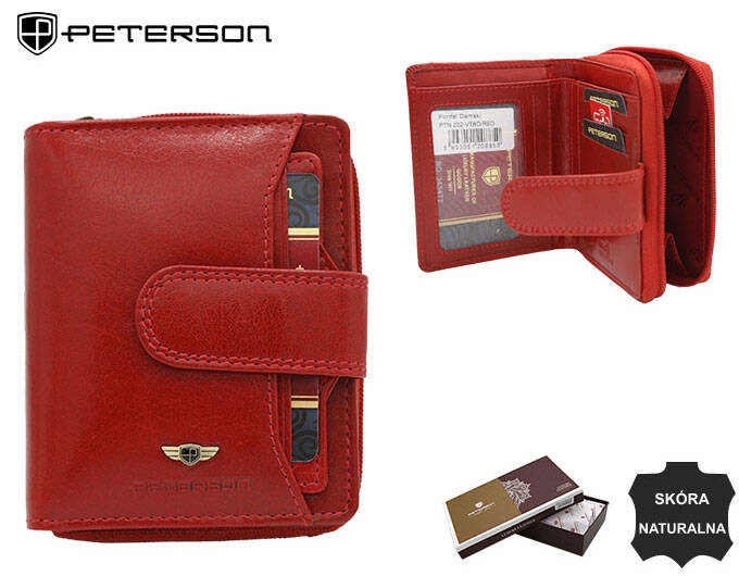 Portofel dama din piele naturala Peterson PTR-PTN 202-VTBD-8850 RE [11]