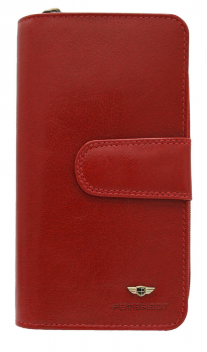 Portofel dama din piele naturala Peterson PTR-PTN 203-VTBD-8829 RE [11]