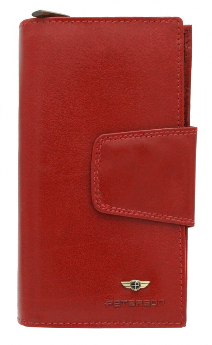 Portofel dama din piele naturala Peterson PTR-PTN 204-VTBD-8812 RE [11]