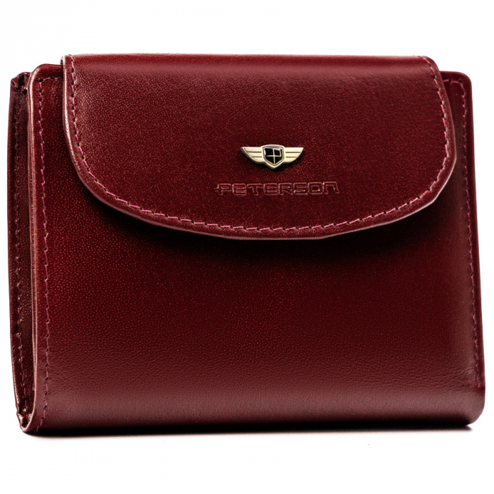 Portofel dama din piele naturala Peterson PTR-PTN 405-BO-8076 WINE [2]