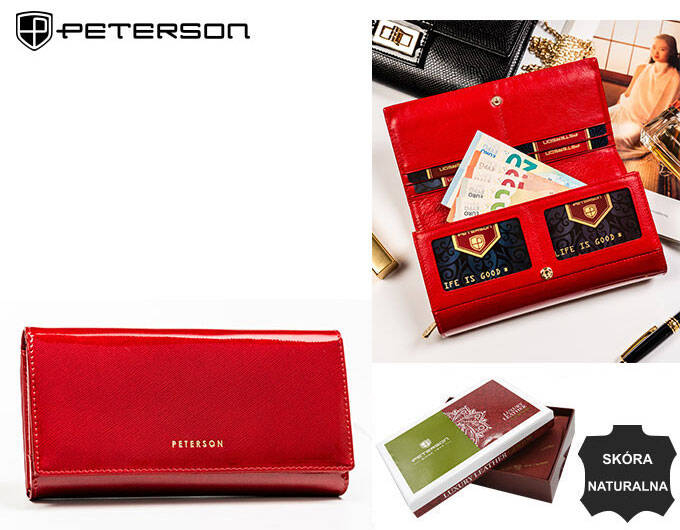 Portofel dama din piele naturala Peterson PTR-PTN 42100-SAF-7266 R [7]