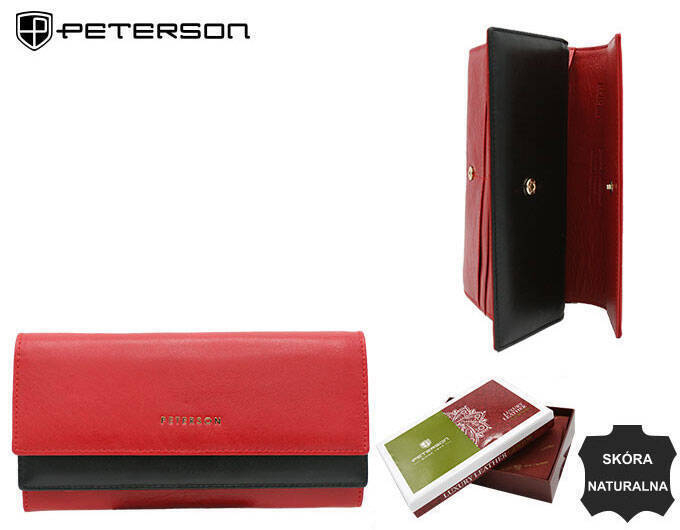 Portofel dama din piele naturala Peterson PTR-PTN 421028-SGN-7730 [14]