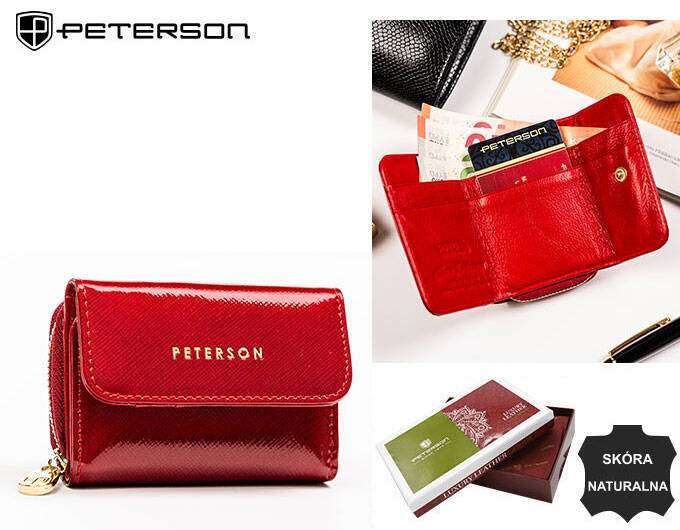Portofel dama din piele naturala Peterson PTR-PTN 423229-SAF-7242 [7]