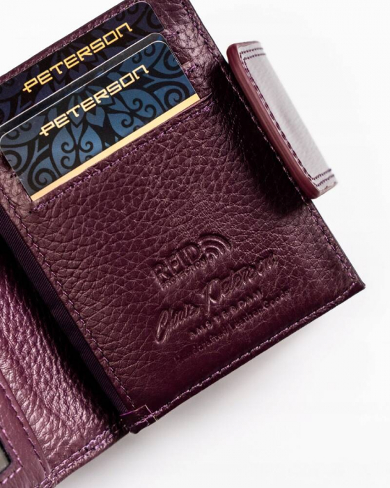 Portofel dama din piele naturala Peterson PTN 42329-SH-7532 PU [7]