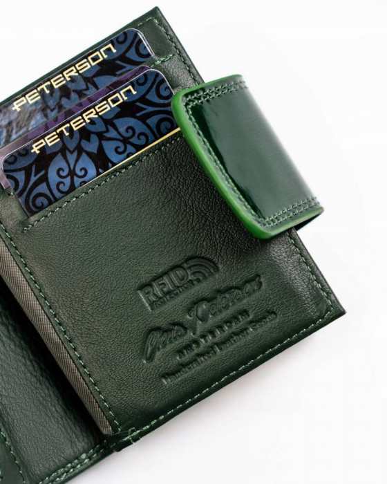 Portofel dama din piele naturala Peterson PTR-PTN 42329-SH-7631 GR [9]