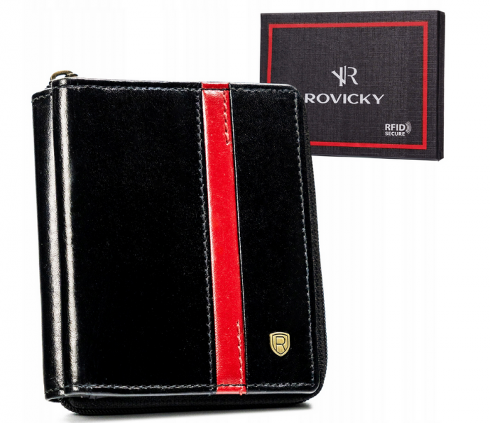 Portofel barbati din piele naturala Rovicky PTR-22322-RVTP BL-RE [1]