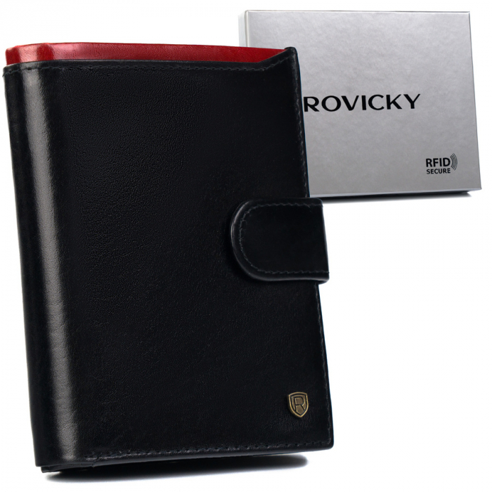 Portofel barbati din piele naturala Rovicky PTR-N4-RVT-6870 [1]