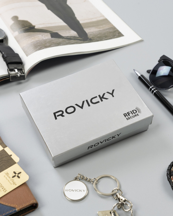 Portofel barbati din piele naturala Rovicky PTR-N62L-RVT-3227 [13]