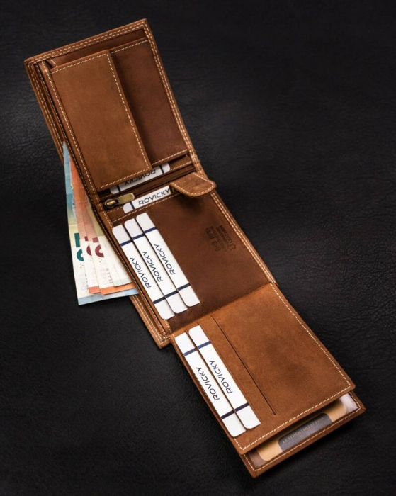 Portofel barbati din piele naturala Always Wild PTR-N992-CHM-SHE-1881 CO [7]