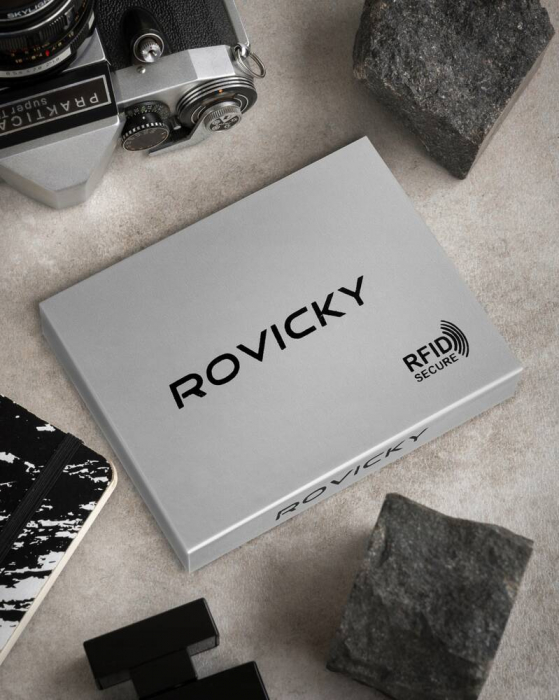 Portofel barbati din piele naturala Rovicky PTR-PC-107L-BAR-9067 BRO [10]