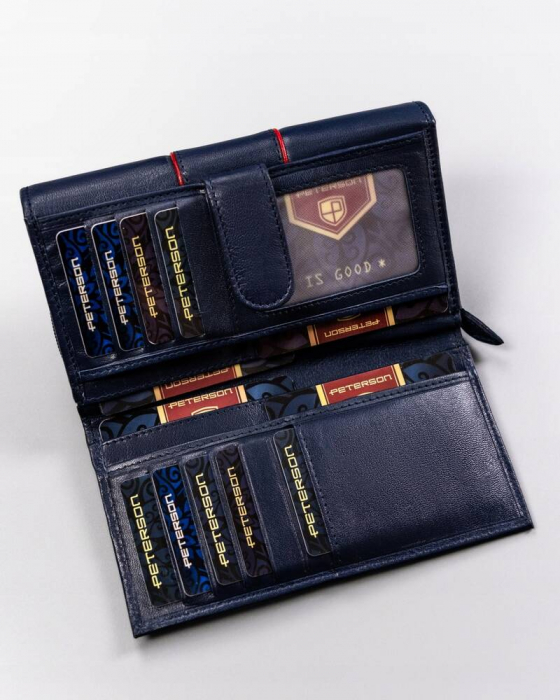 Portofel dama din piele naturala Peterson PTR-PTN KA-22 N/R [6]