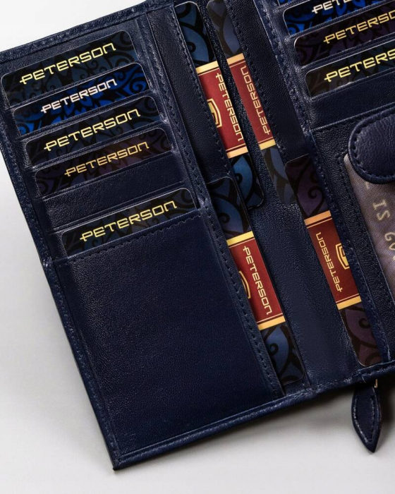 Portofel dama din piele naturala Peterson PTR-PTN KA-22 N/R [7]