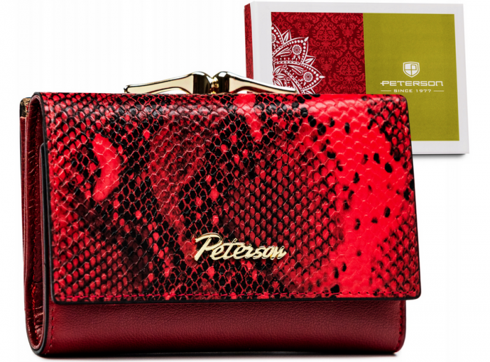 Portofel dama din piele naturala Peterson PTR-PTN SM-412-0742 R [1]