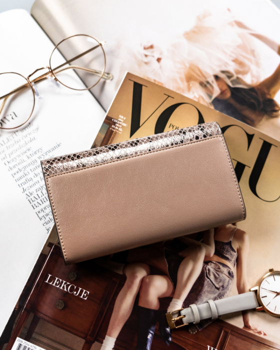 Portofel dama din piele naturala Peterson PTN SM-466-0636 GRE [4]