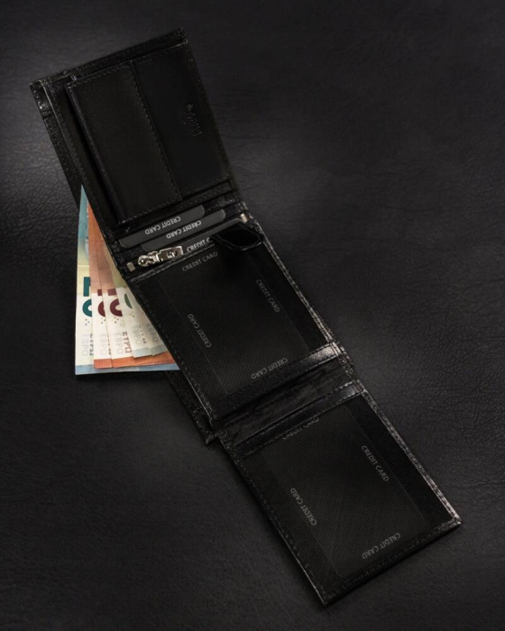 Portofel barbati din piele naturala Rovicky PTR-RV-70616-BCA BL [6]