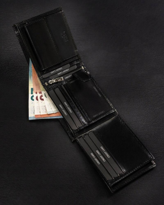 Portofel barbati din piele naturala Rovicky PTR-RV-70616-BCA BL [7]