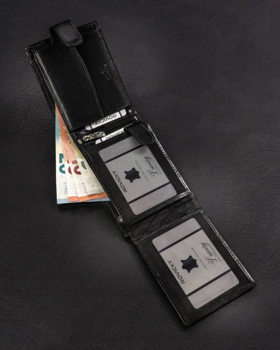 Portofel barbati din piele naturala Rovicky PTR-RV-7680286-9-BCA BL [8]
