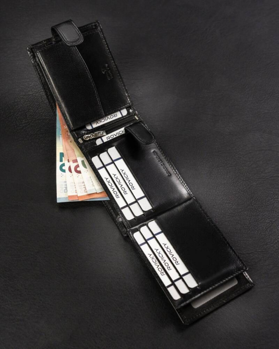 Portofel barbati din piele naturala Rovicky PTR-RV-7680286-9-BCA BL [7]