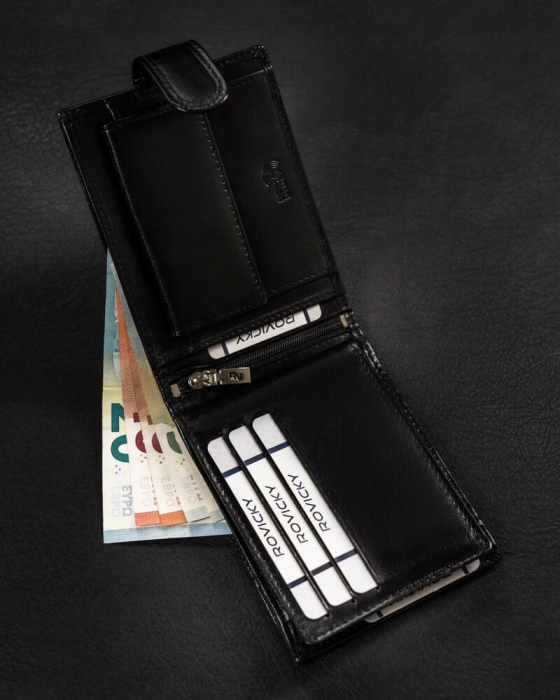 Portofel barbati din piele naturala Rovicky PTR-RV-7870-9-BCA BL [7]