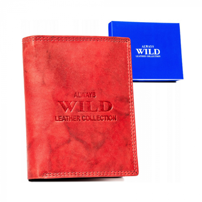 Portofel barbati din piele naturala Always Wild PTR-AW-N4-MAL-0301 RE [1]