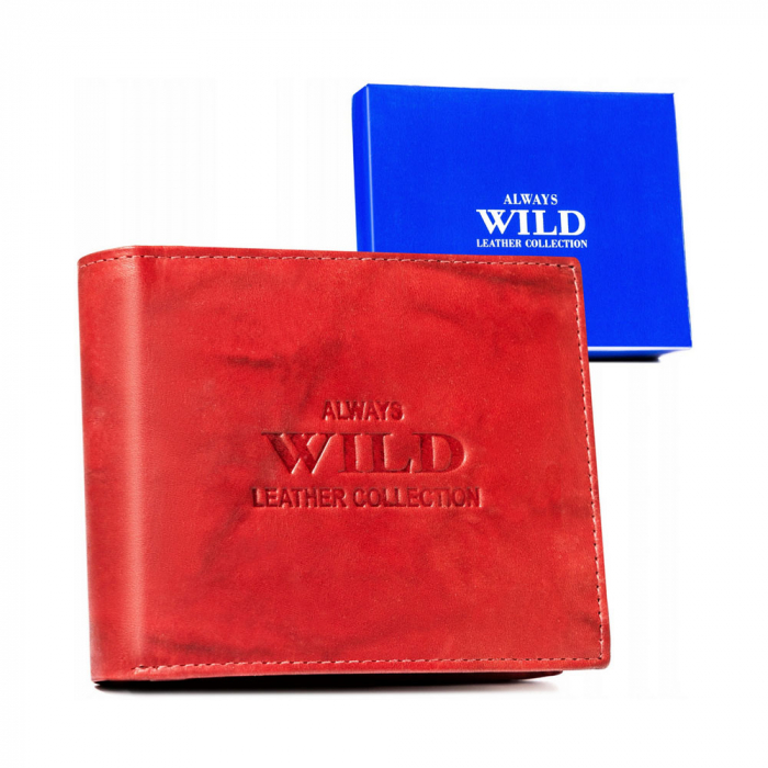 Portofel barbati din piele naturala Always Wild PTR-AW-N5-MAL-0240 RE [1]