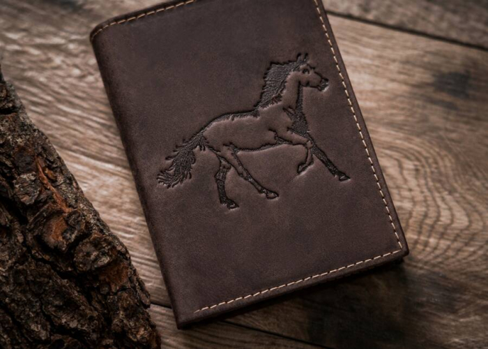 Portofel barbati din piele naturala Always Wild PTR-N4-CHM-HORSE BR [4]