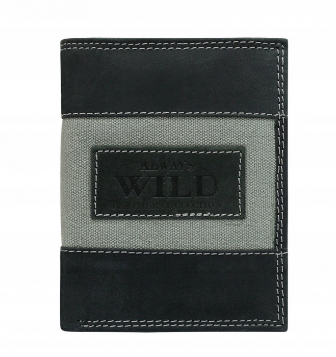 Portofel barbati din piele naturala Always Wild PTR-N4-JEANS [1]