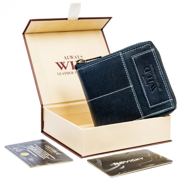 Portofel barbati din piele naturala Always Wild PTR-N50504-HWM-9731 [1]