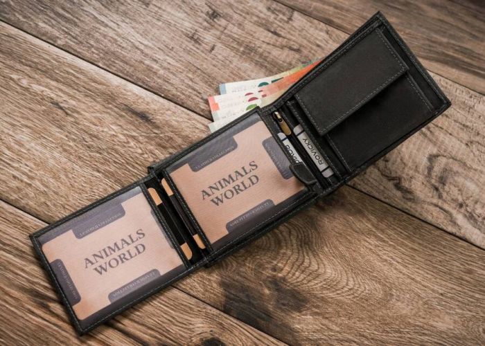 Portofel barbati din piele naturala Always Wild N992-CHM-FISH BL [7]