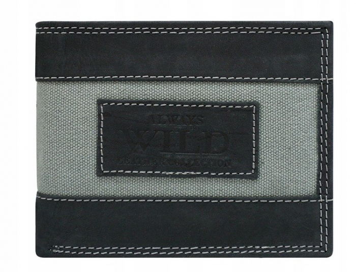 Portofel barbati din piele naturala Always Wild PTR-N992-JEANS [1]
